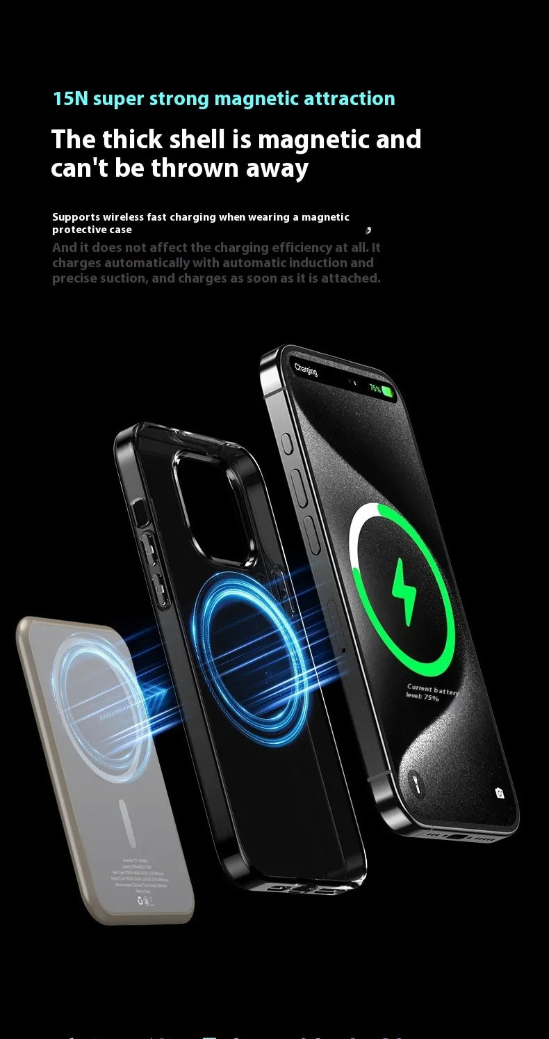 Magnetic Wireless Digital Display Aluminum Alloy Fast Charging Mobile Power Supply